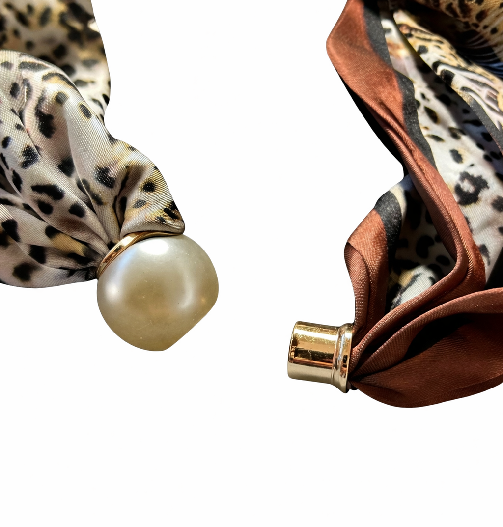 Leo Pearl Halstuch – Eleganter Statement Look