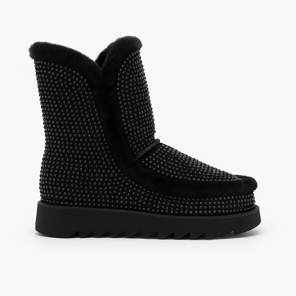 ALMA EN PENA Glitzer Boots