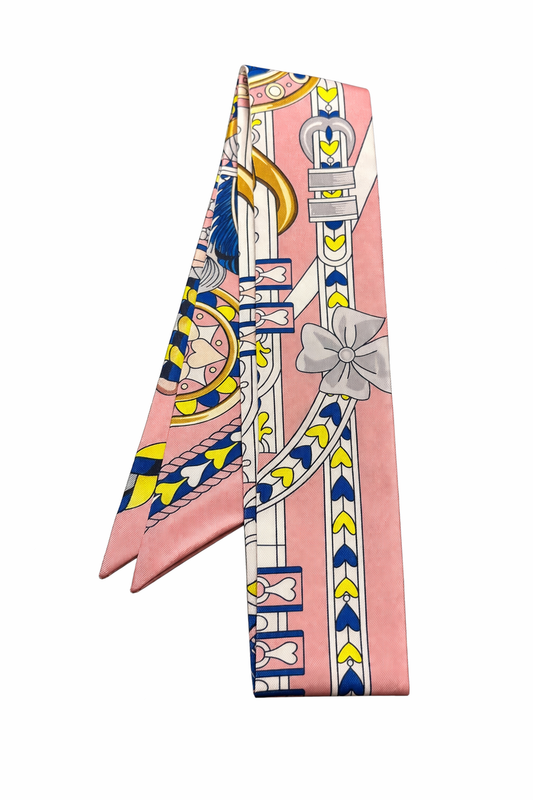 Tuch ‘Chic Chains’ – Pastell Rosa