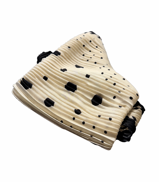 Plissee Halstuch „Soft Dots“