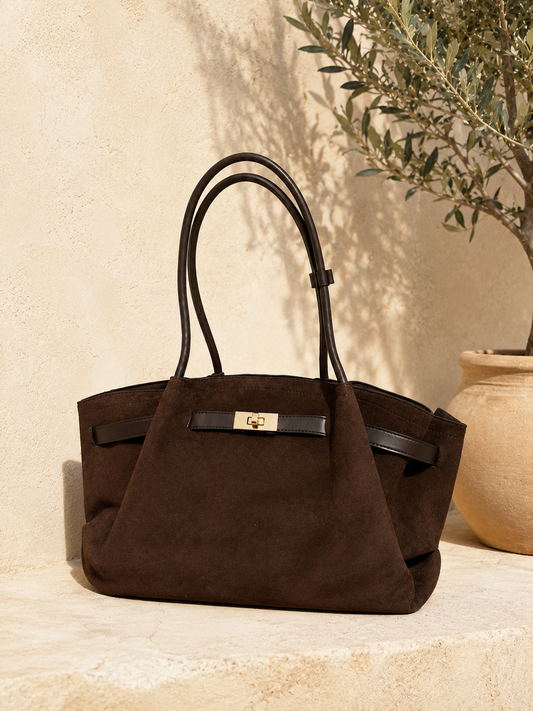 Wildleder-Tasche "Siena"
