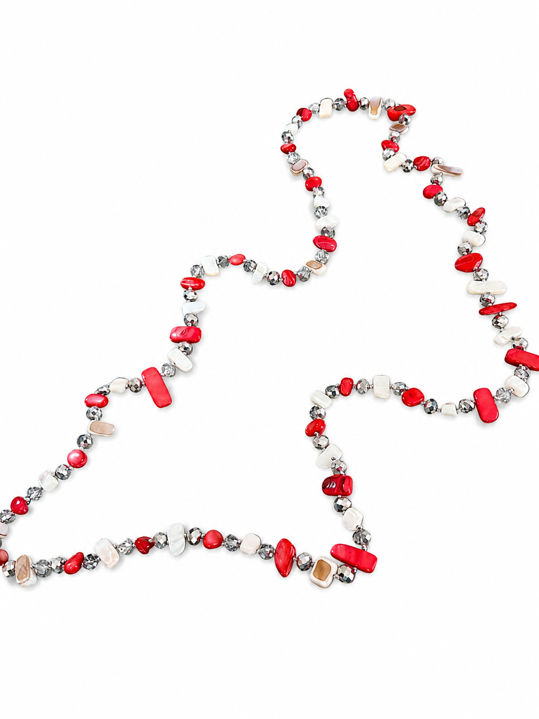 Naturstein-Kette "Harmony" in Rosso