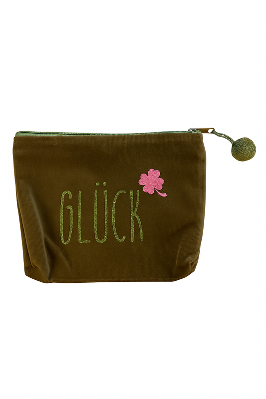 Kosmetiktasche "GLÜCK"