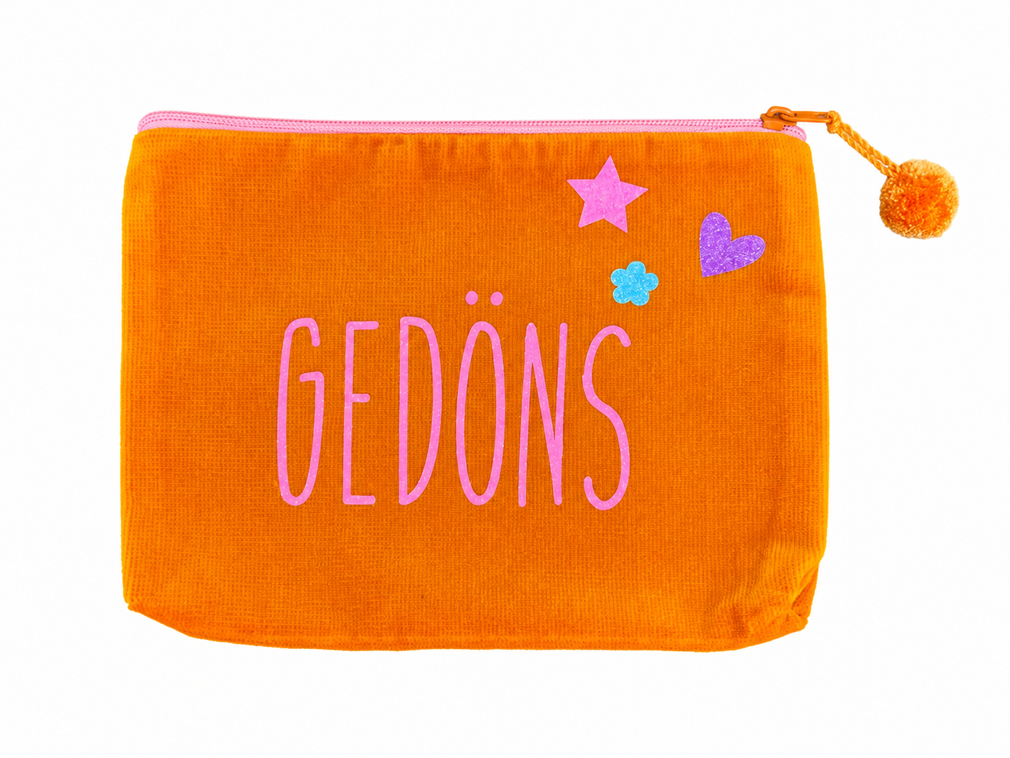 Gedöns Samttäschchen Orange