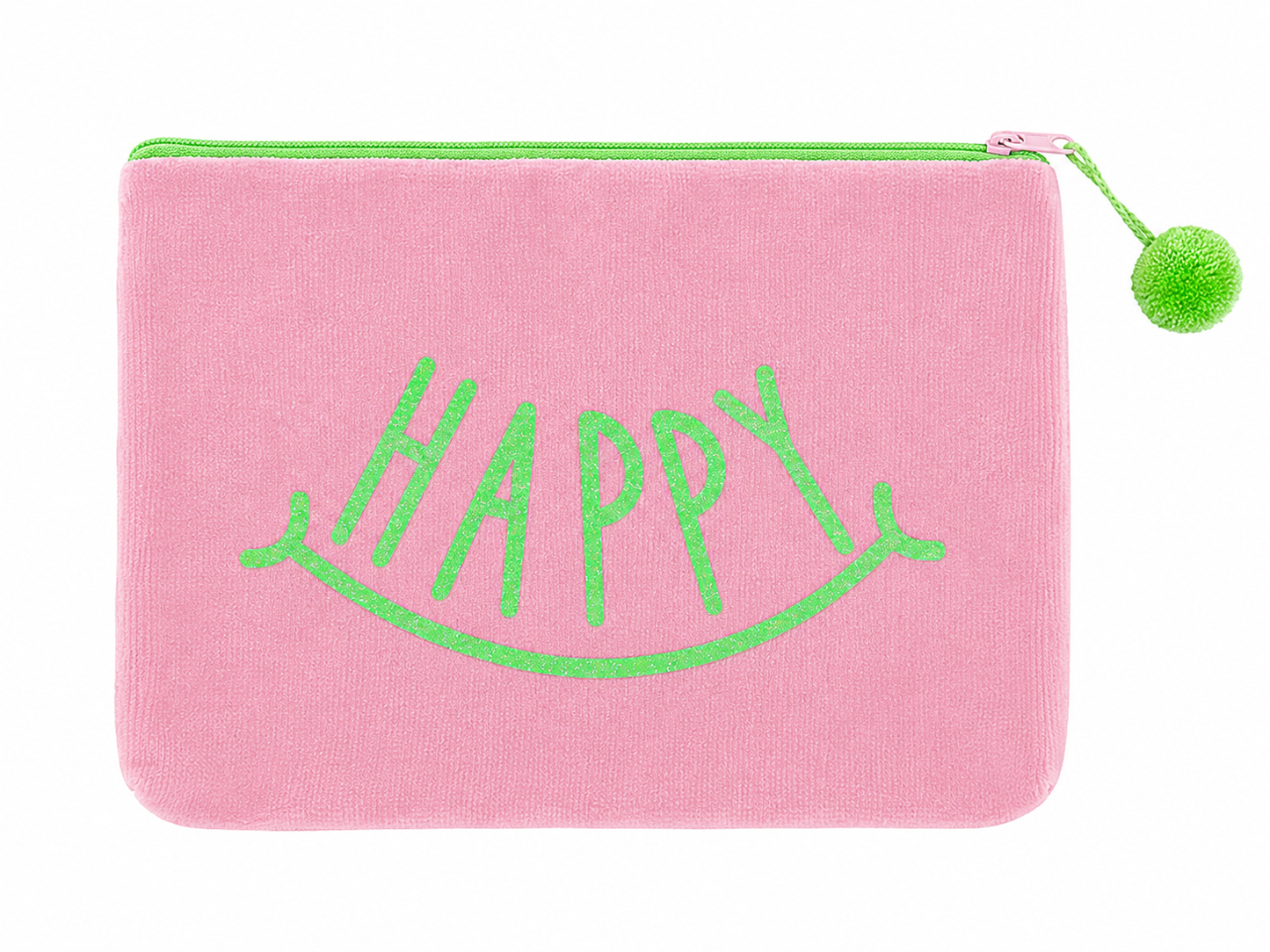 Happy Vibes Samttäschchen