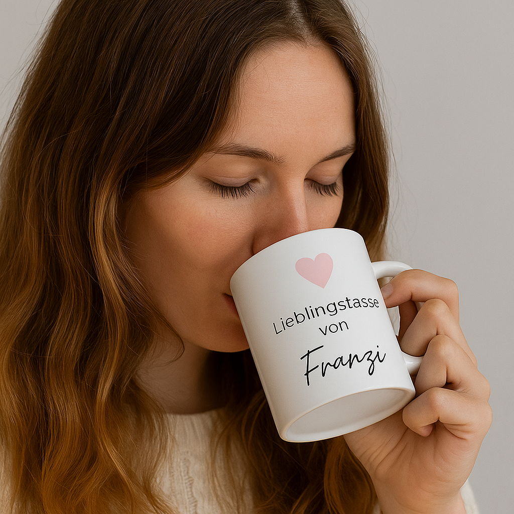 KIRSTEN PERSÖNLICH Tasse "Lieblingstasse von:"