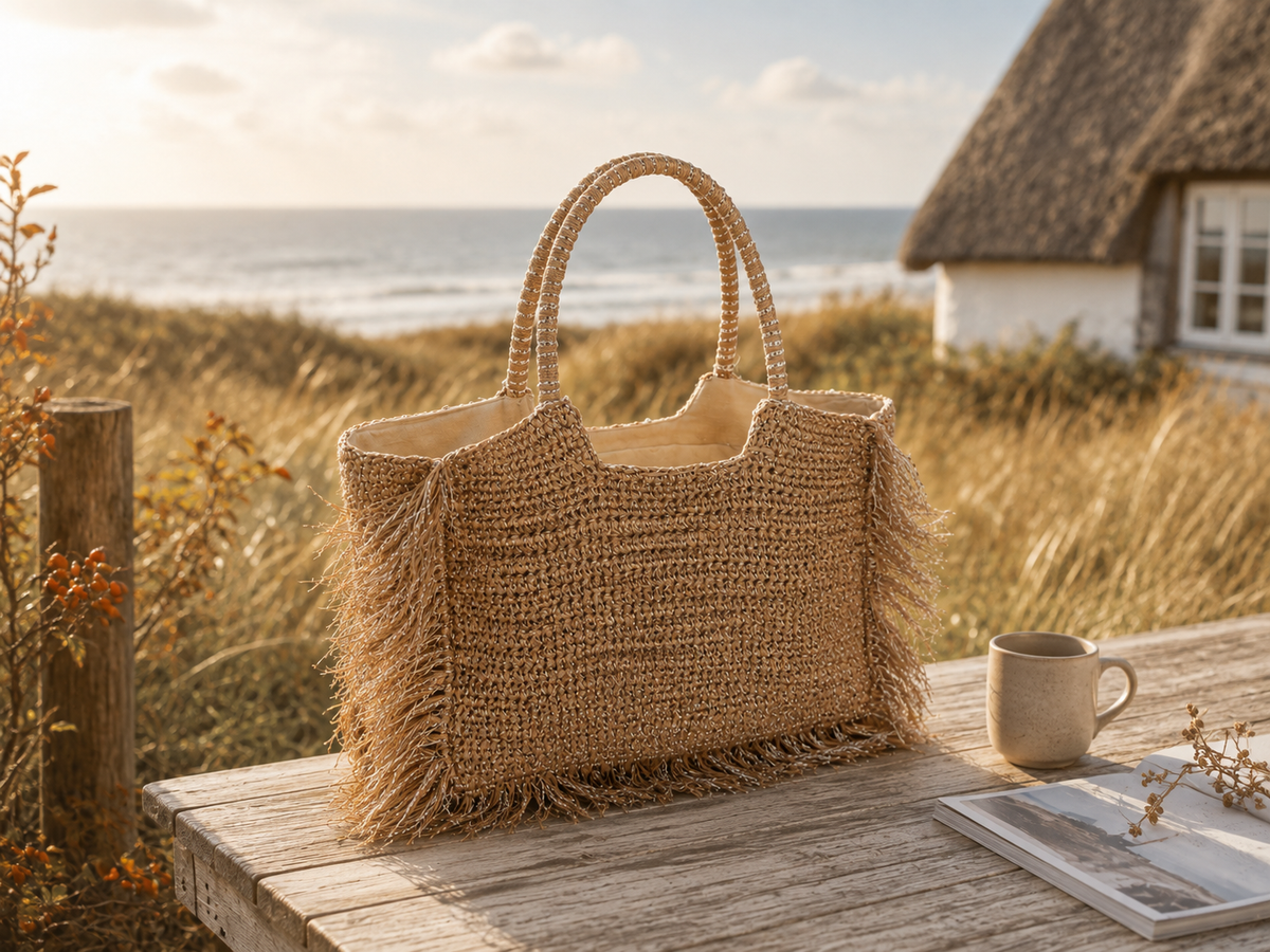 Shopper „Autumn Days“ in Silber