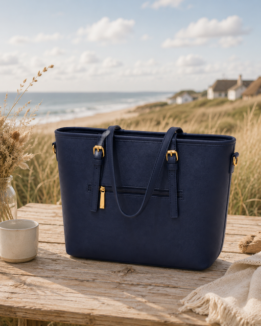 Shopper "City Chic" - Navy / Small