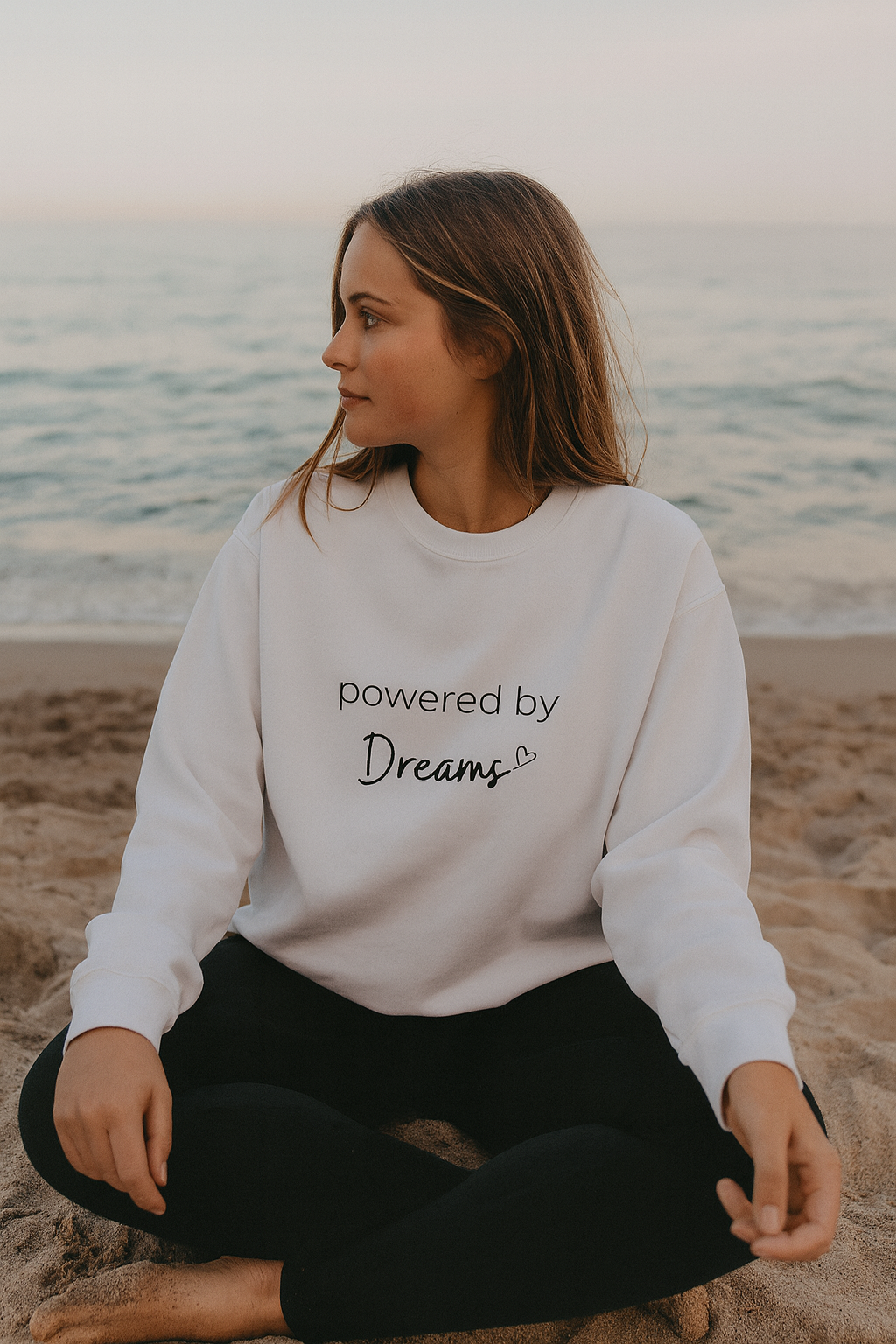 KIRSTEN PERSÖNLICH Sweatshirt "POWERED BY DREAMS"