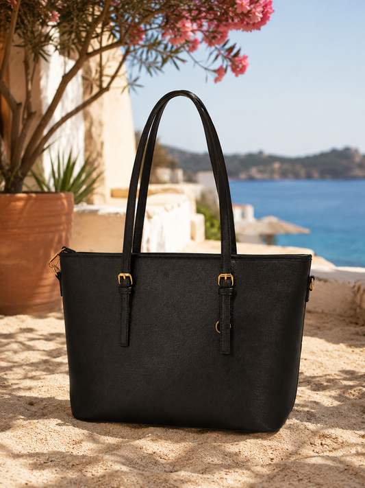 Shopper "City Chic" - Black / Large