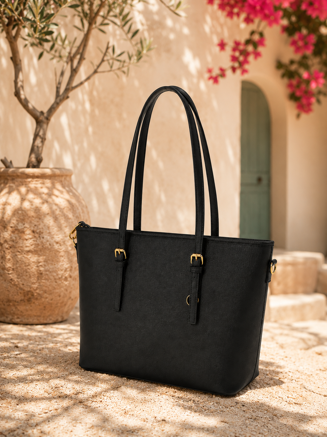 Shopper "City Chic" - Black / Small
