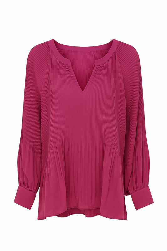 WA-KERSTEN 2 - Bluse - fuchsia
