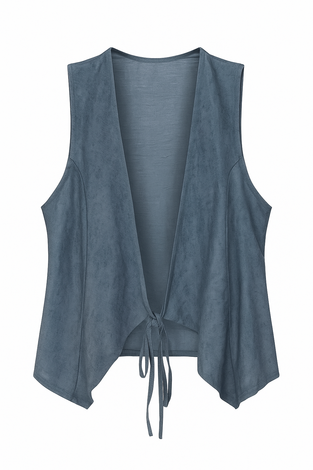 Leichte Onesize Weste in Stahlblau