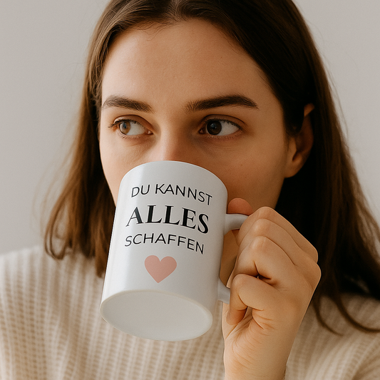 KIRSTEN PERSÖNLICH Tasse "DU KANNST..."