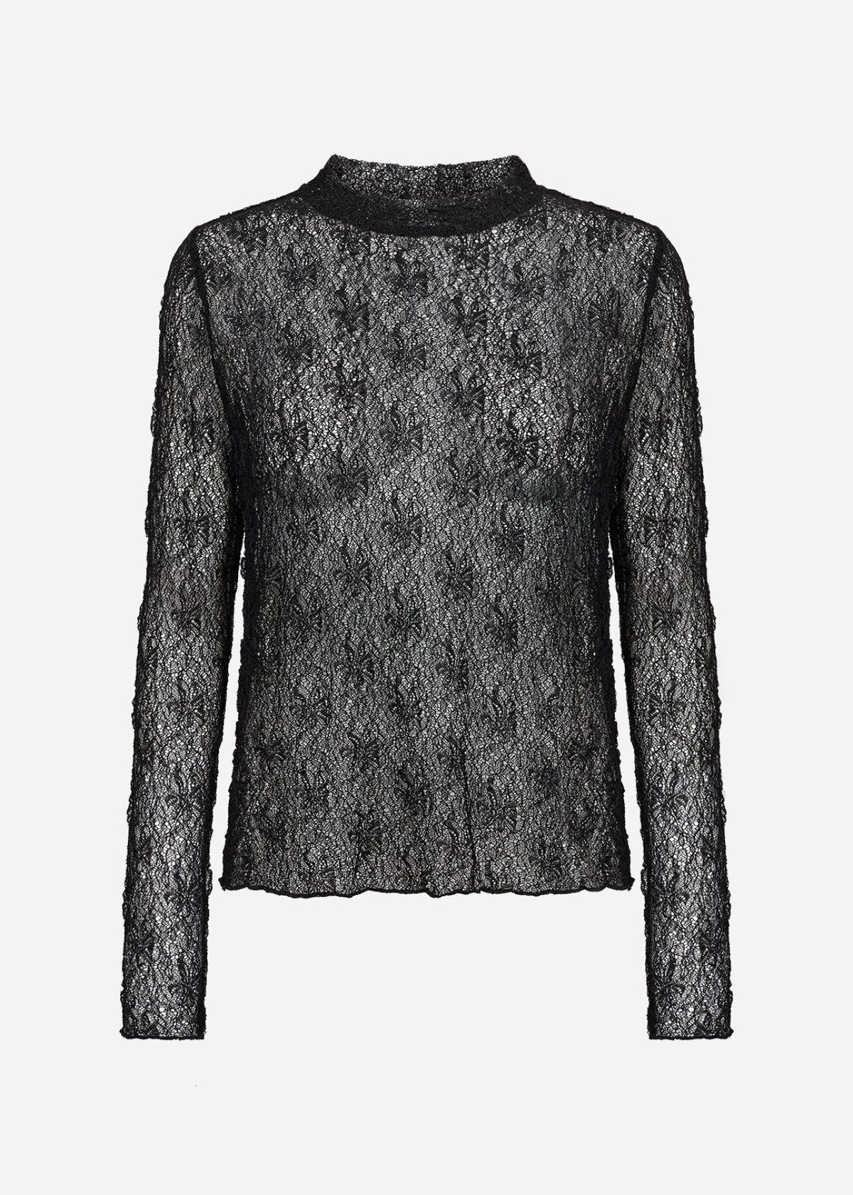 SC-JABINA 1 BLUSE - SCHWARZ