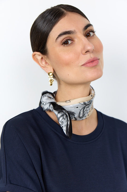 SC-FLICKA 1 SCHAL SCHWARZ