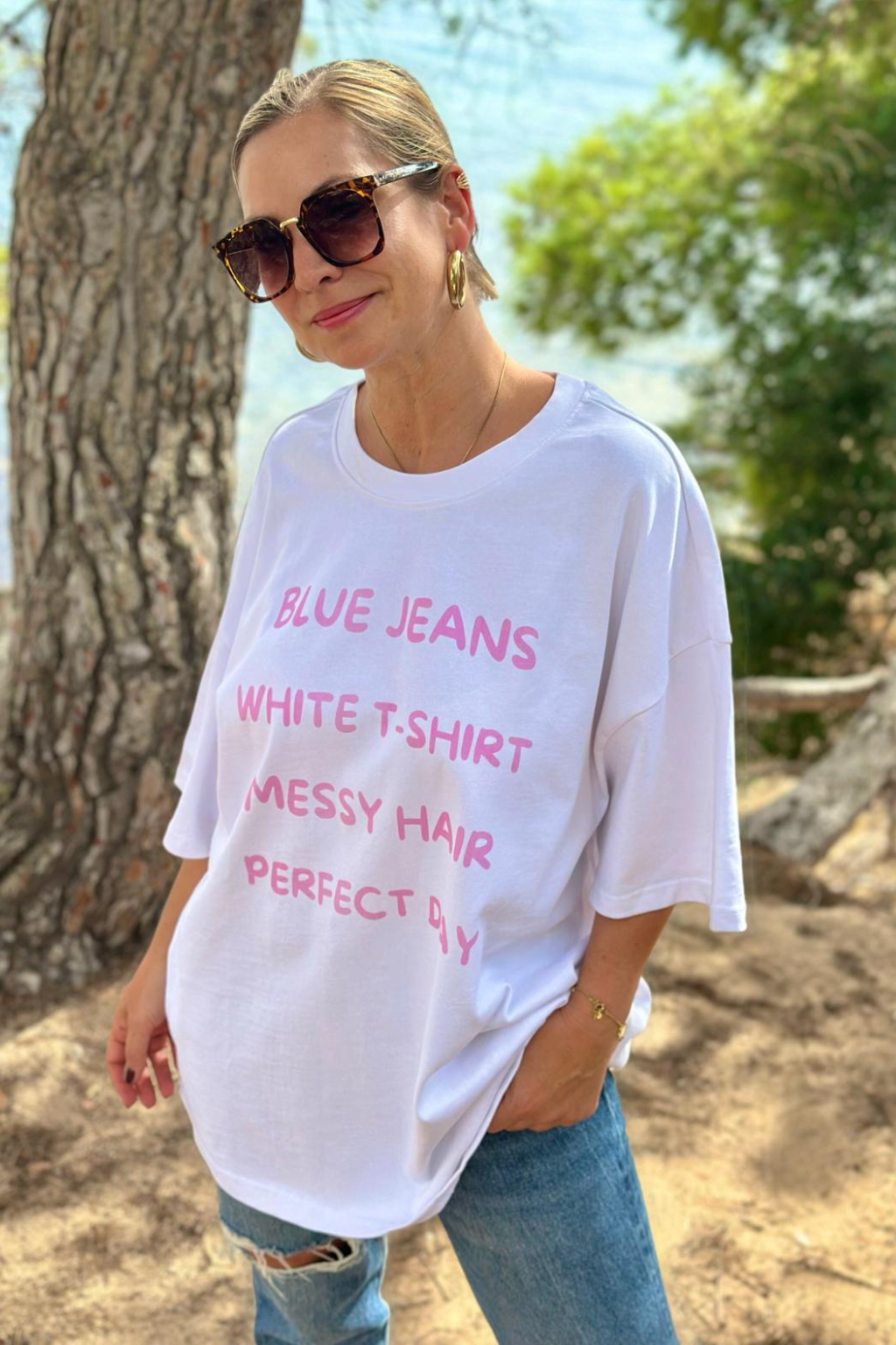 KIRSTEN PERSÖNLICH Oversized T-Shirt "BLUE JEANS & Co."