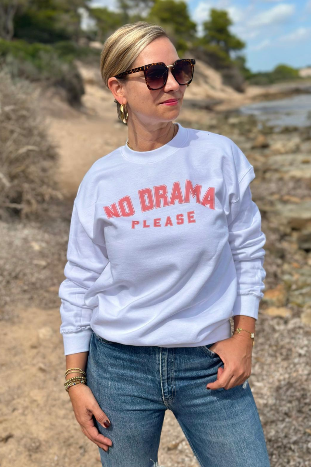 KIRSTEN PERSÖNLICH Sweatshirt "NO DRAMA"