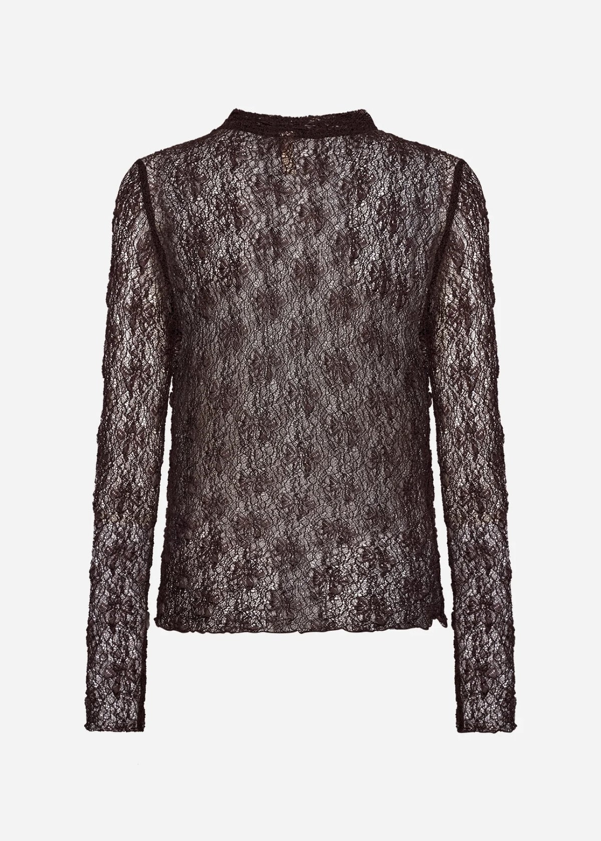 SC-JABINA 1 BLUSE - DUNKLE PFLAUME