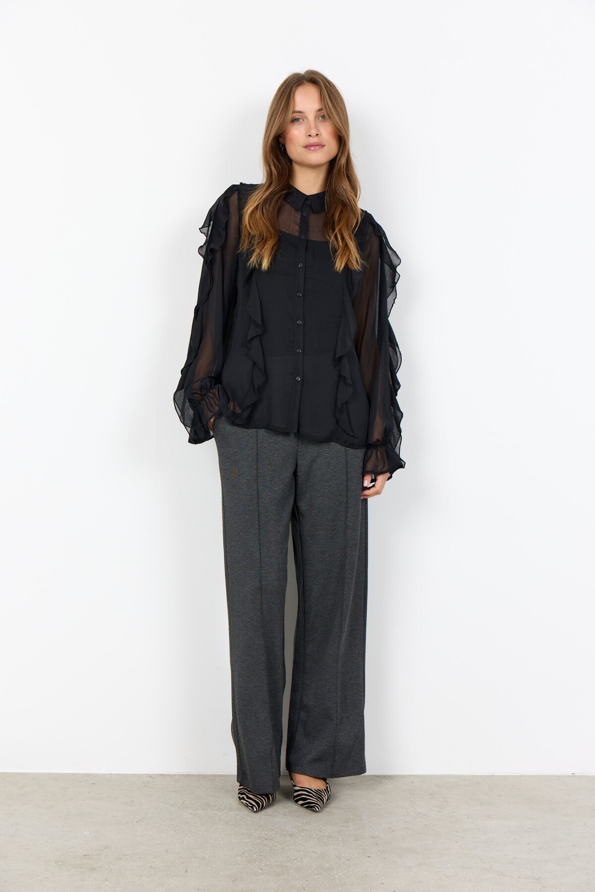 SC-NAIA 5 HEMD SCHWARZ