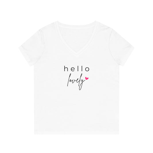 KIRSTEN PERSÖNLICH T-Shirt "hello LOVELY"