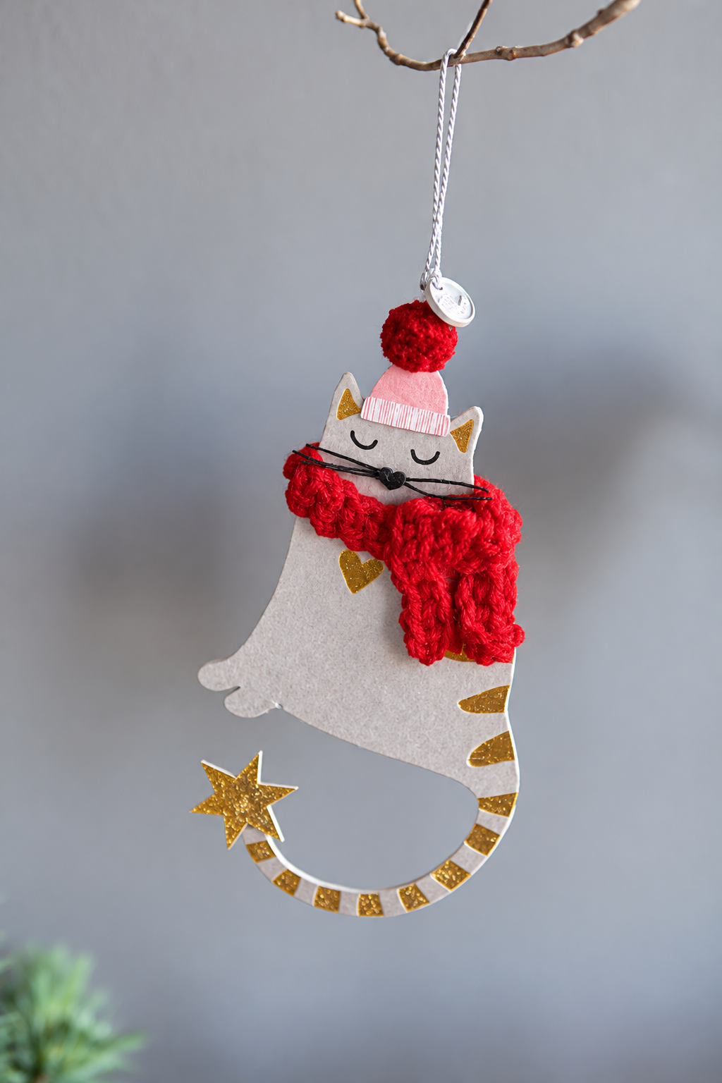 Winter Herzwärmtier - Katze