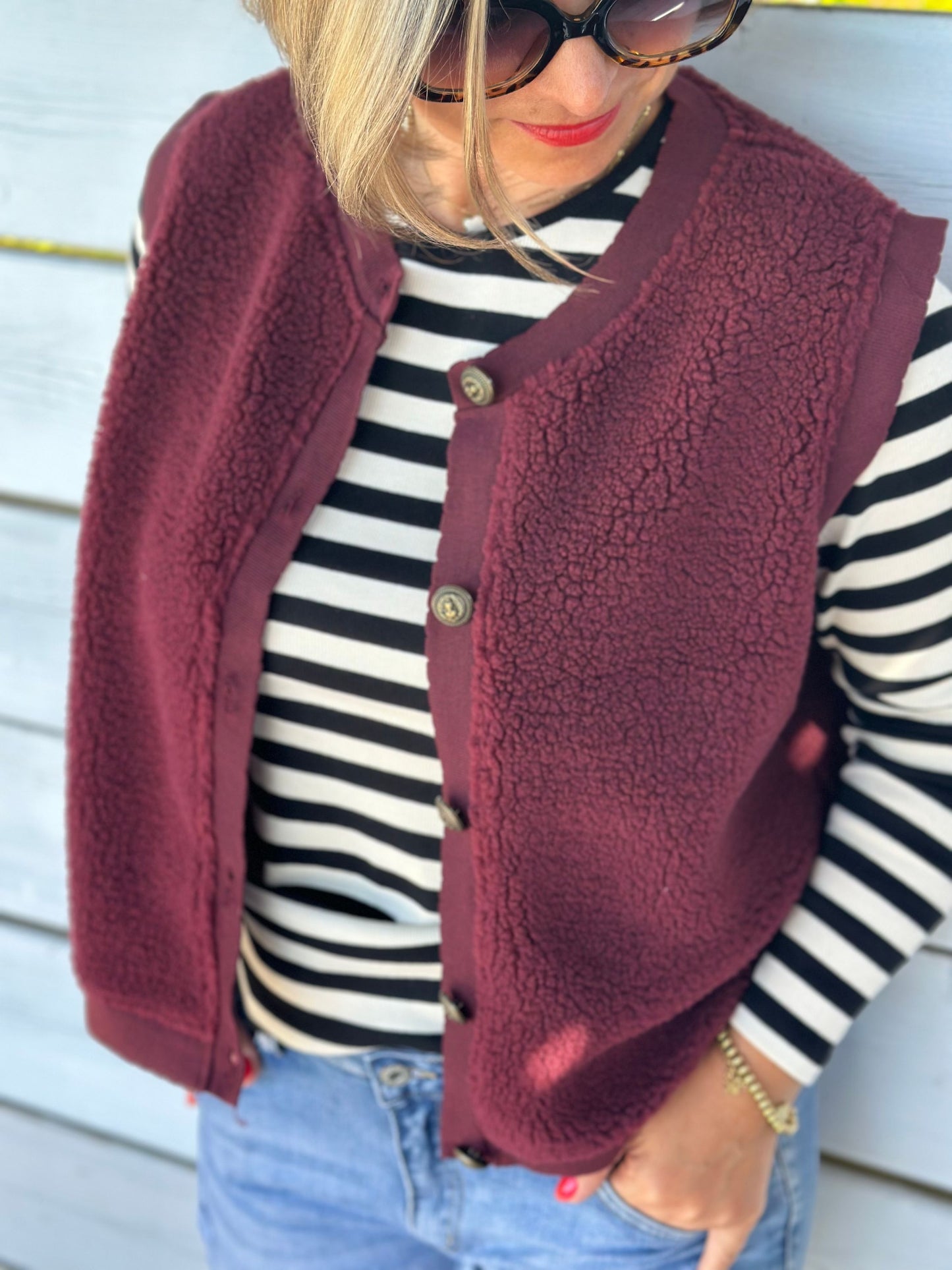 SC-ONYX 6 WESTE BORDEAUX