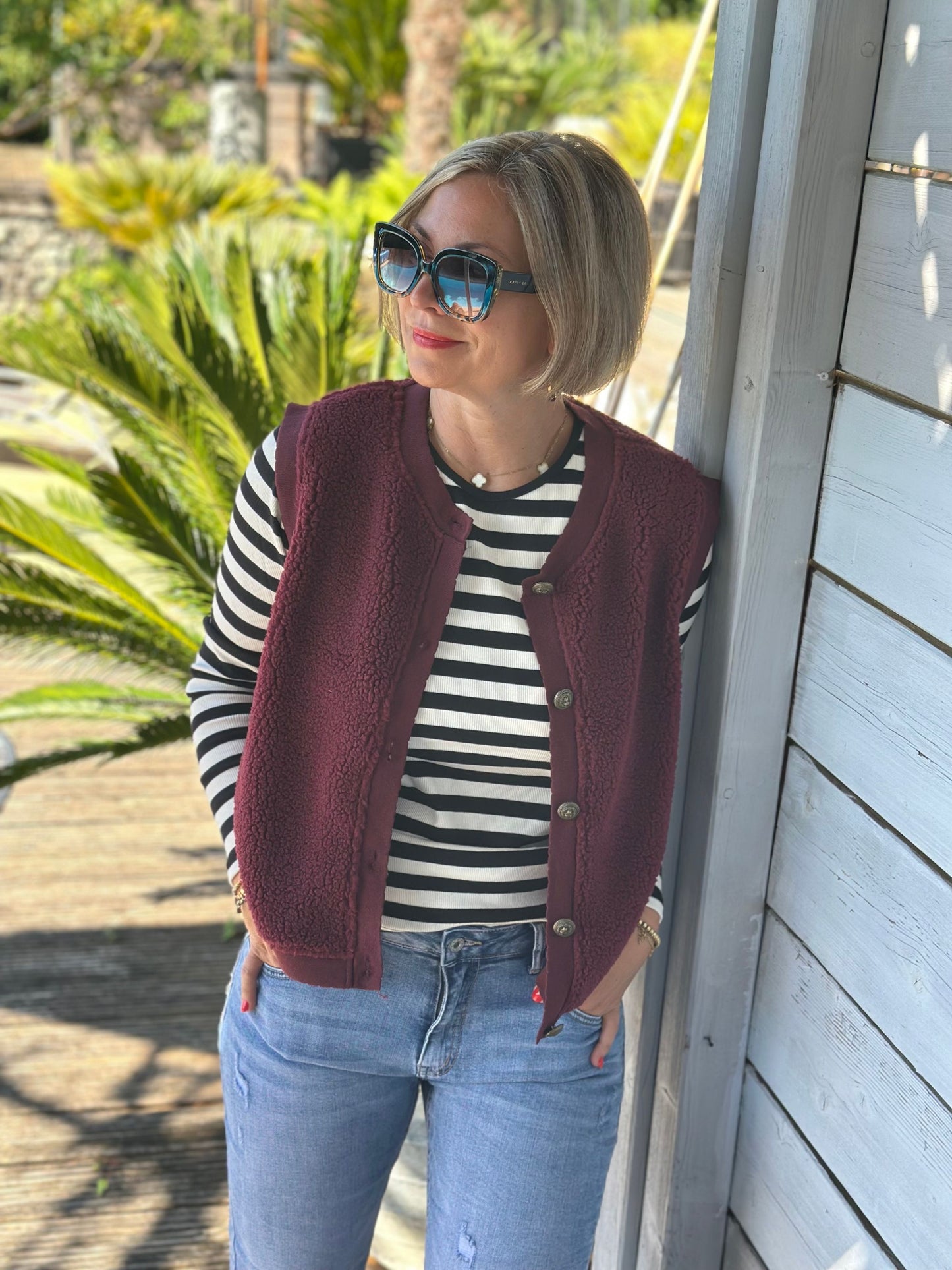 SC-ONYX 6 WESTE BORDEAUX