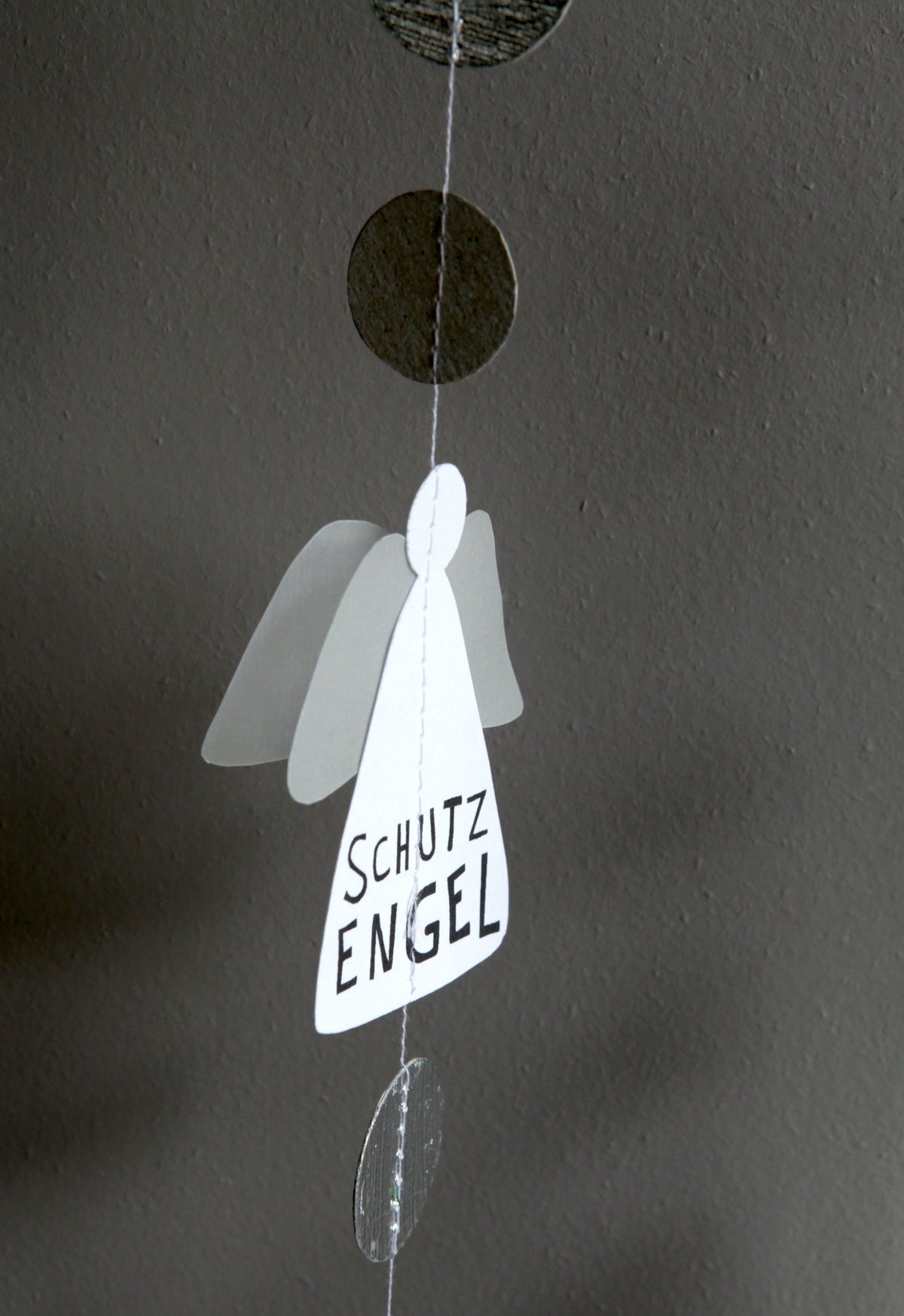 Schutzengelkette - Silber/Schutzengel
