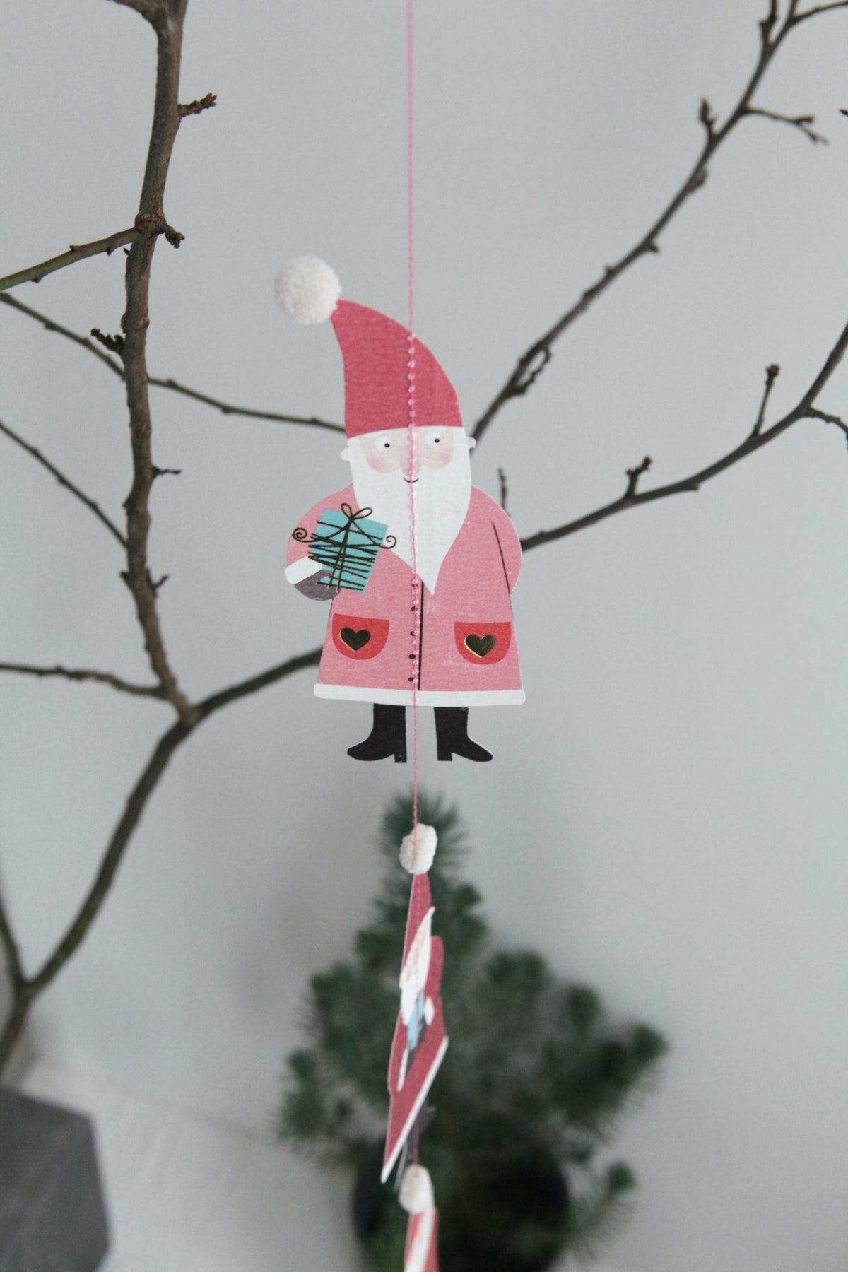 Winter Freundekette - Weihnachtsmann