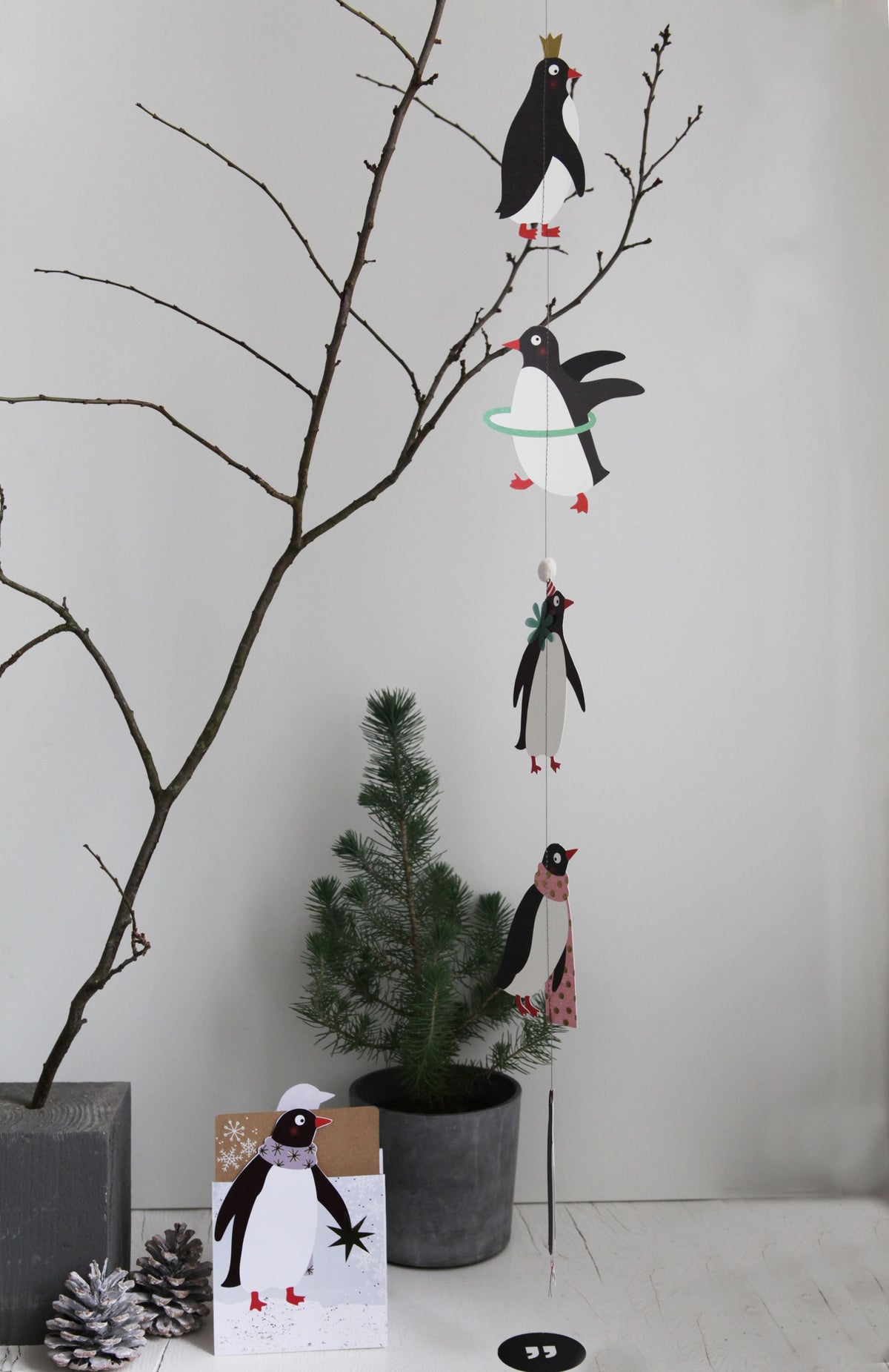 Winter Freundekette - Pinguin