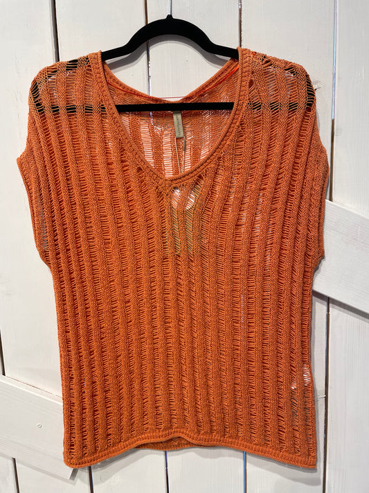 Soyaconcept Netzoberteil in SUNSET ORANGE