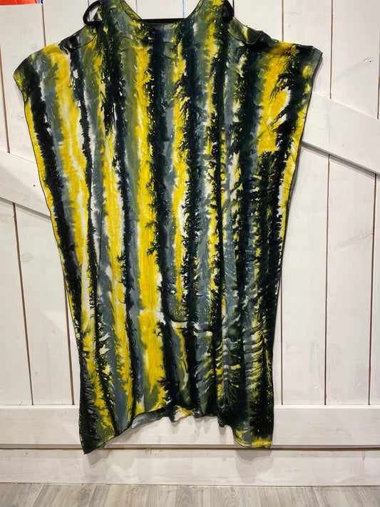 Langes und weit geschnittenes Onesize-Kleid HONEY