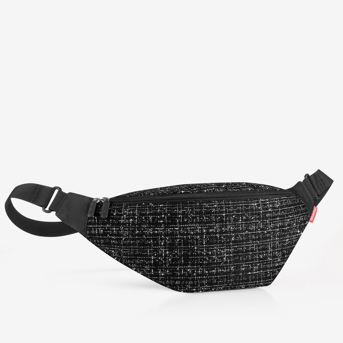 City Beltbag Bouclé - Schwarz