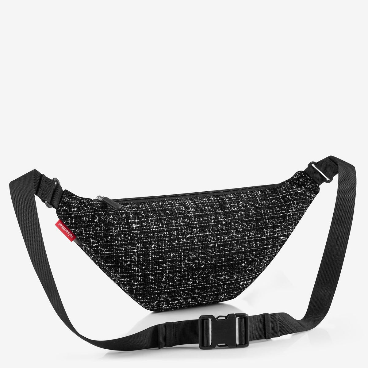 City Beltbag Bouclé - Schwarz