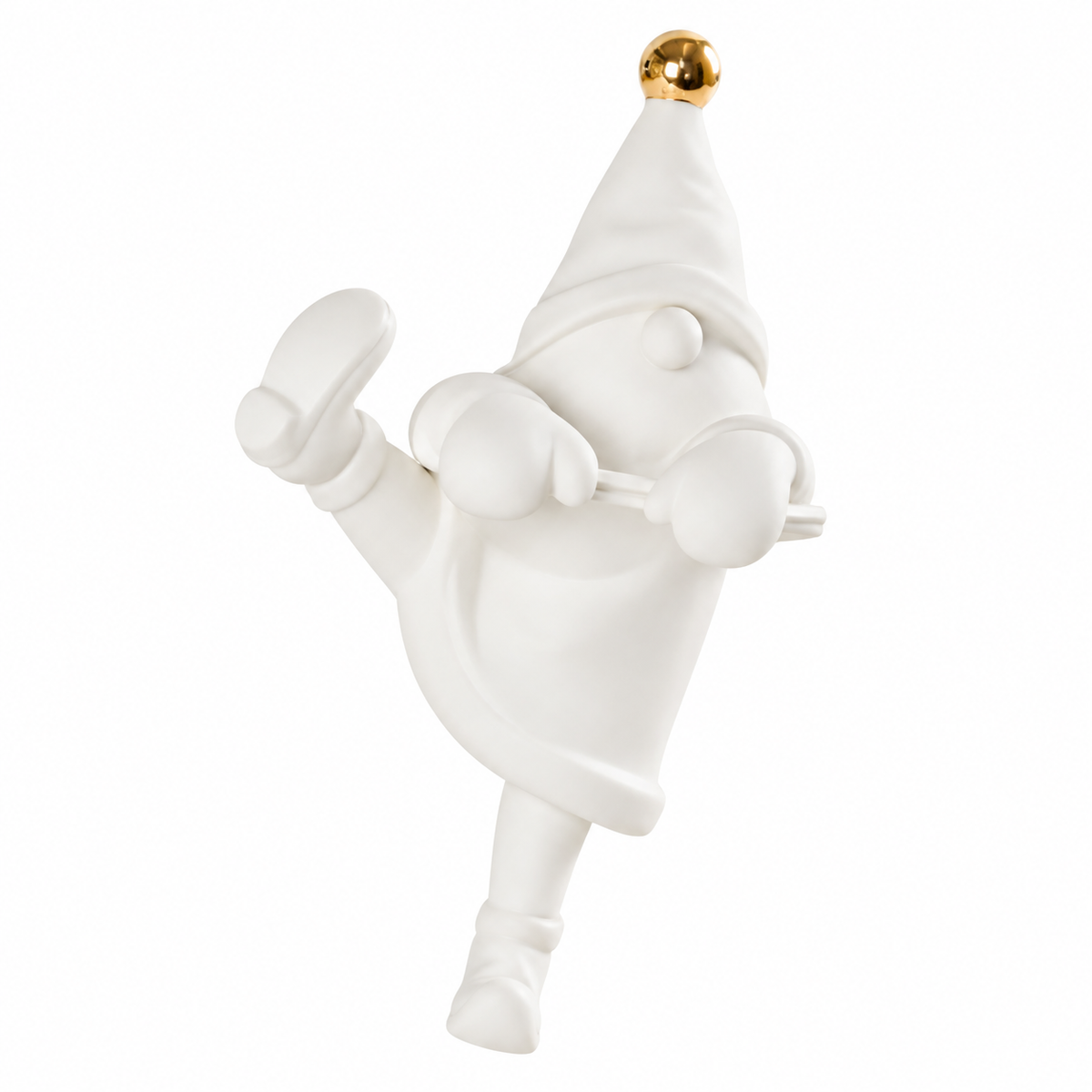 Kletter Santa - Goldener Bommel