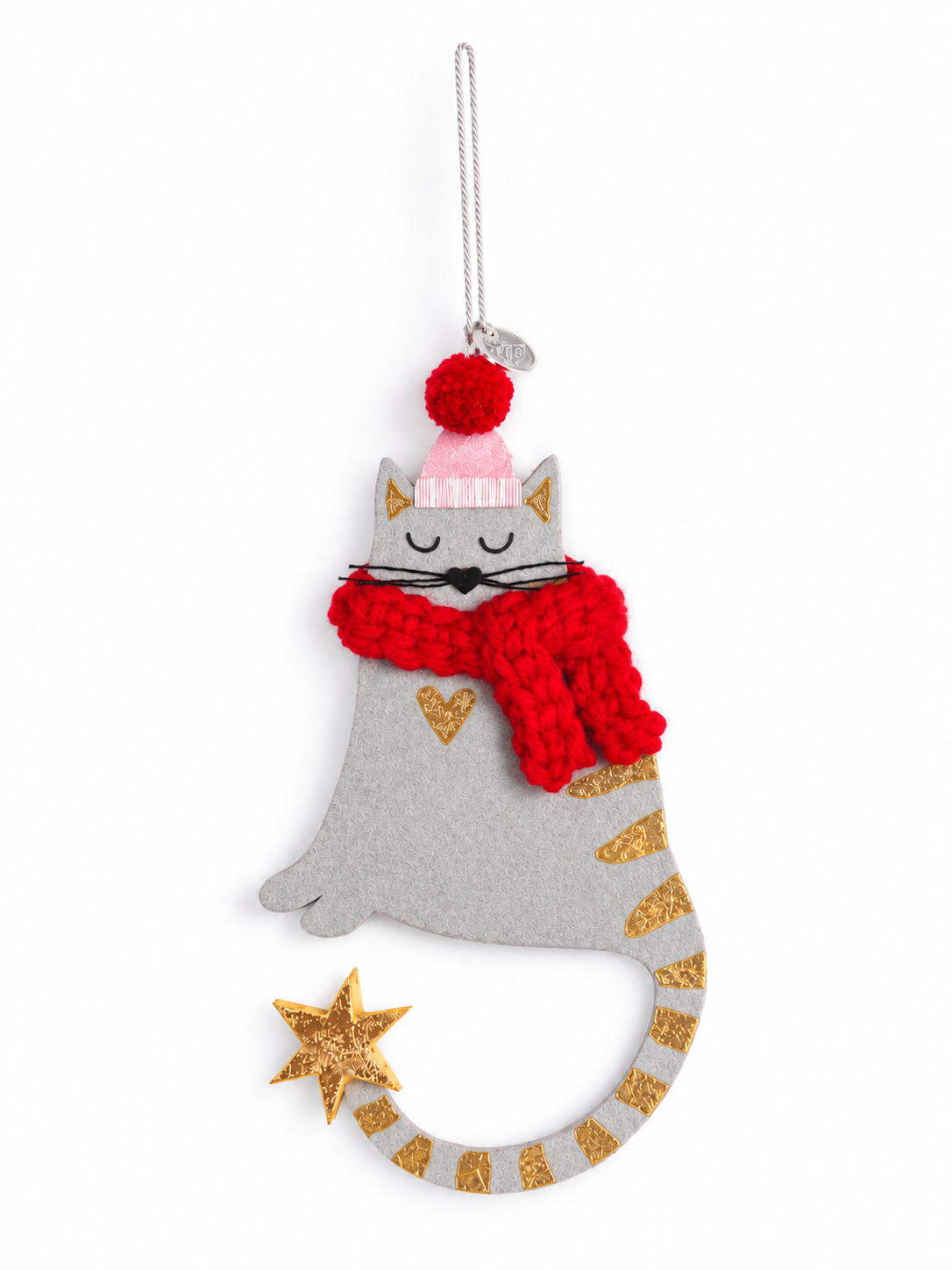 Winter Herzwärmtier - Katze