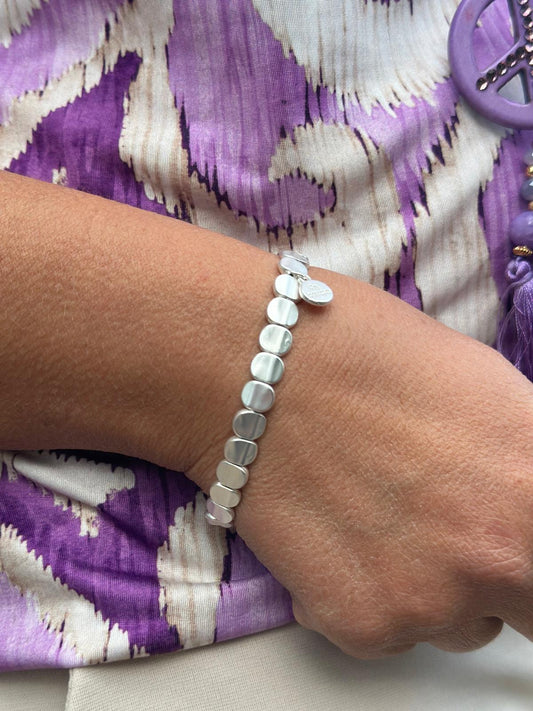 Stylisches Armband "SVETLANA" in Silber