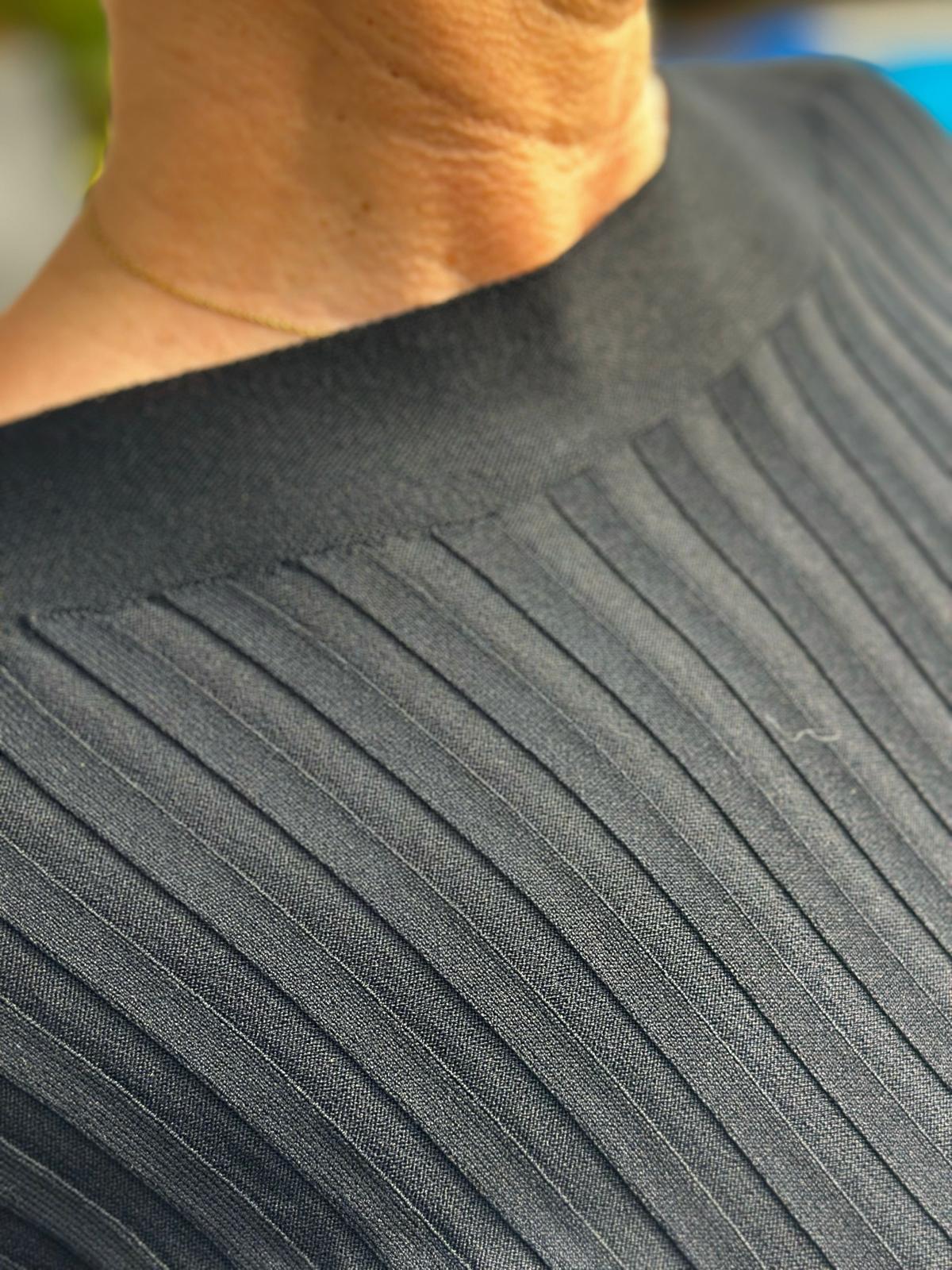 Edles Basic Shirt in Schwarz