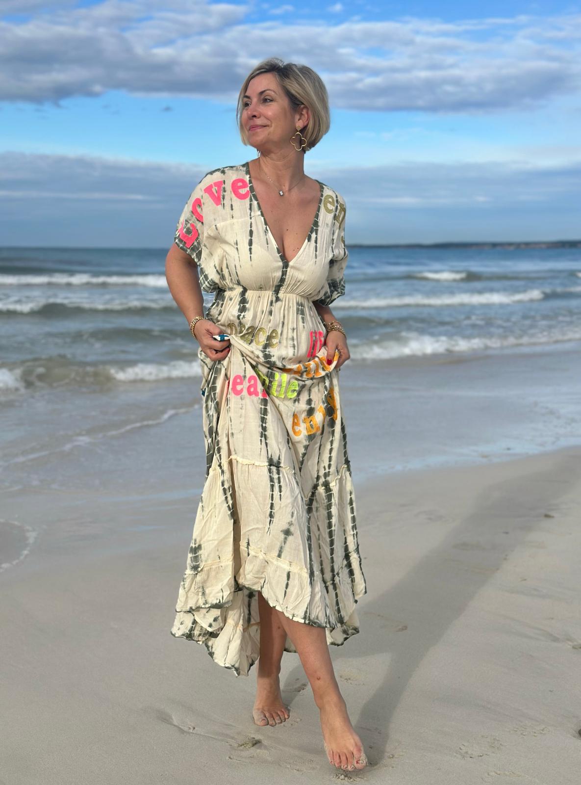 Onesize Maxikleid "MEDITERRANO"