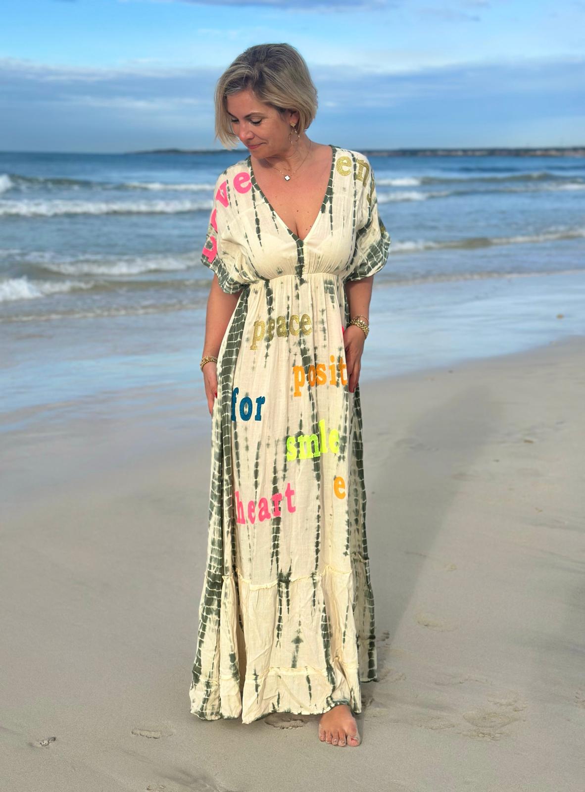 Onesize Maxikleid "MEDITERRANO"