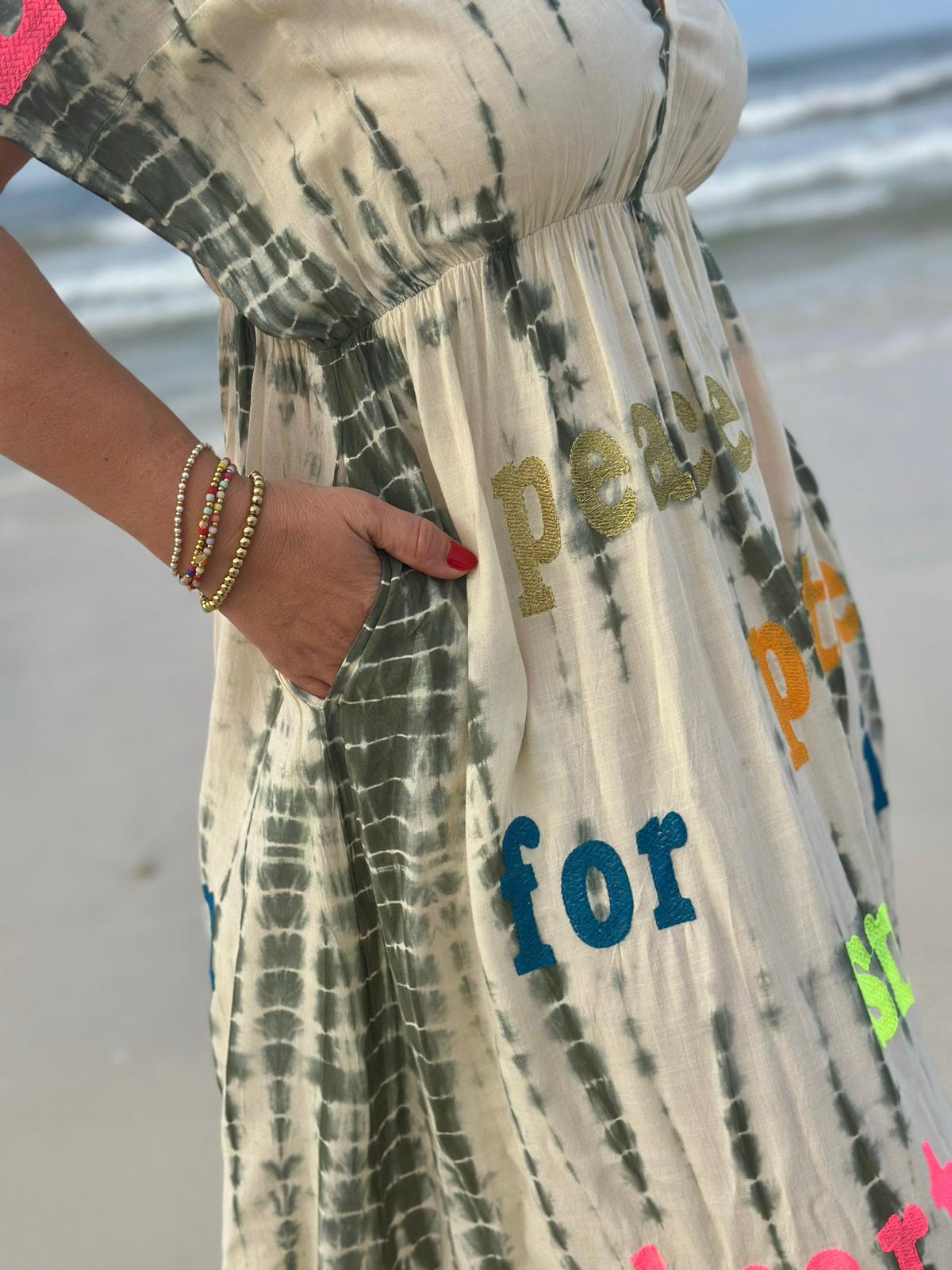 Onesize Maxikleid "MEDITERRANO"