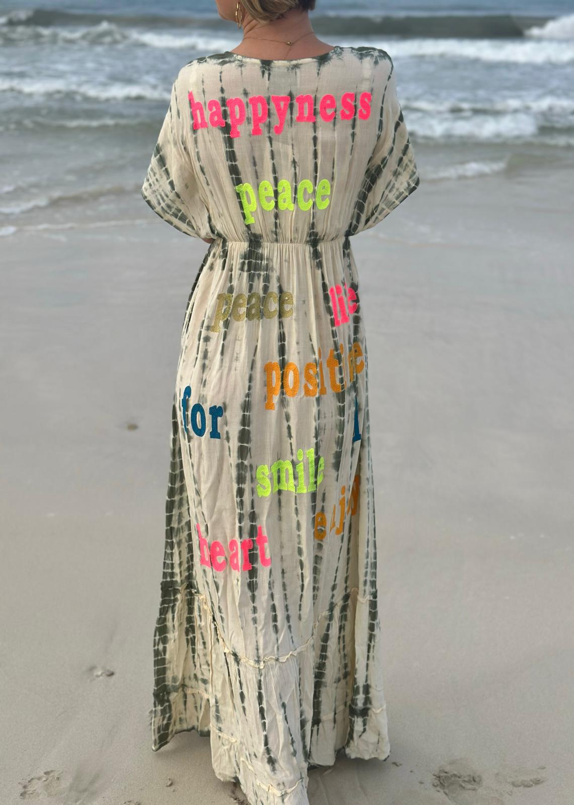 Onesize Maxikleid "MEDITERRANO"
