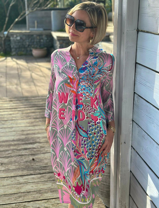 Sommerkleid "VALENTINA" Weekend Pink/Rosé