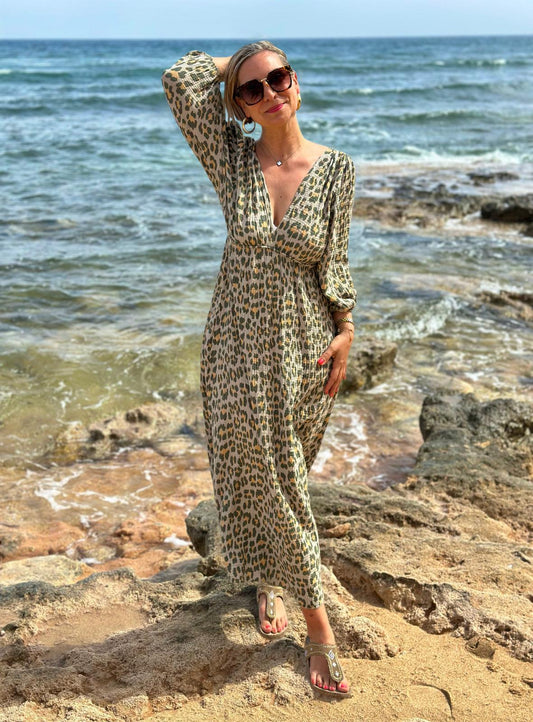 Lieblings "LEO" Kleid in OLIV SAND