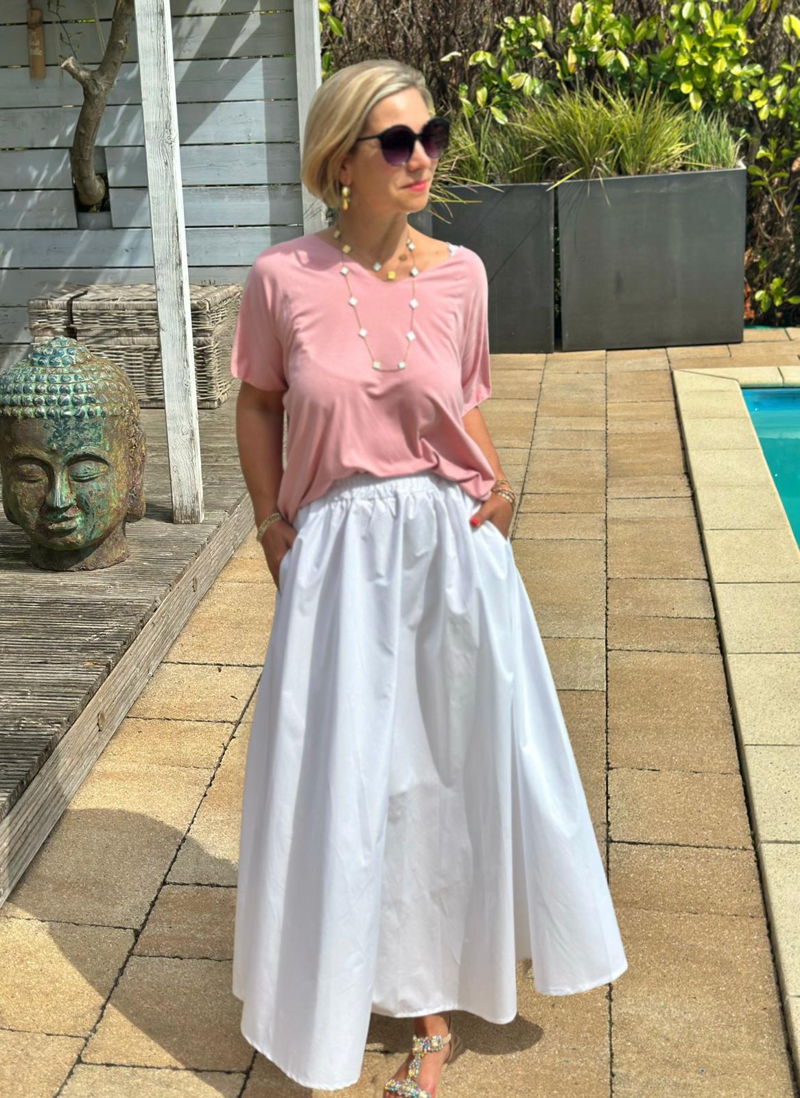 Süßes Basicshirt in Rosa