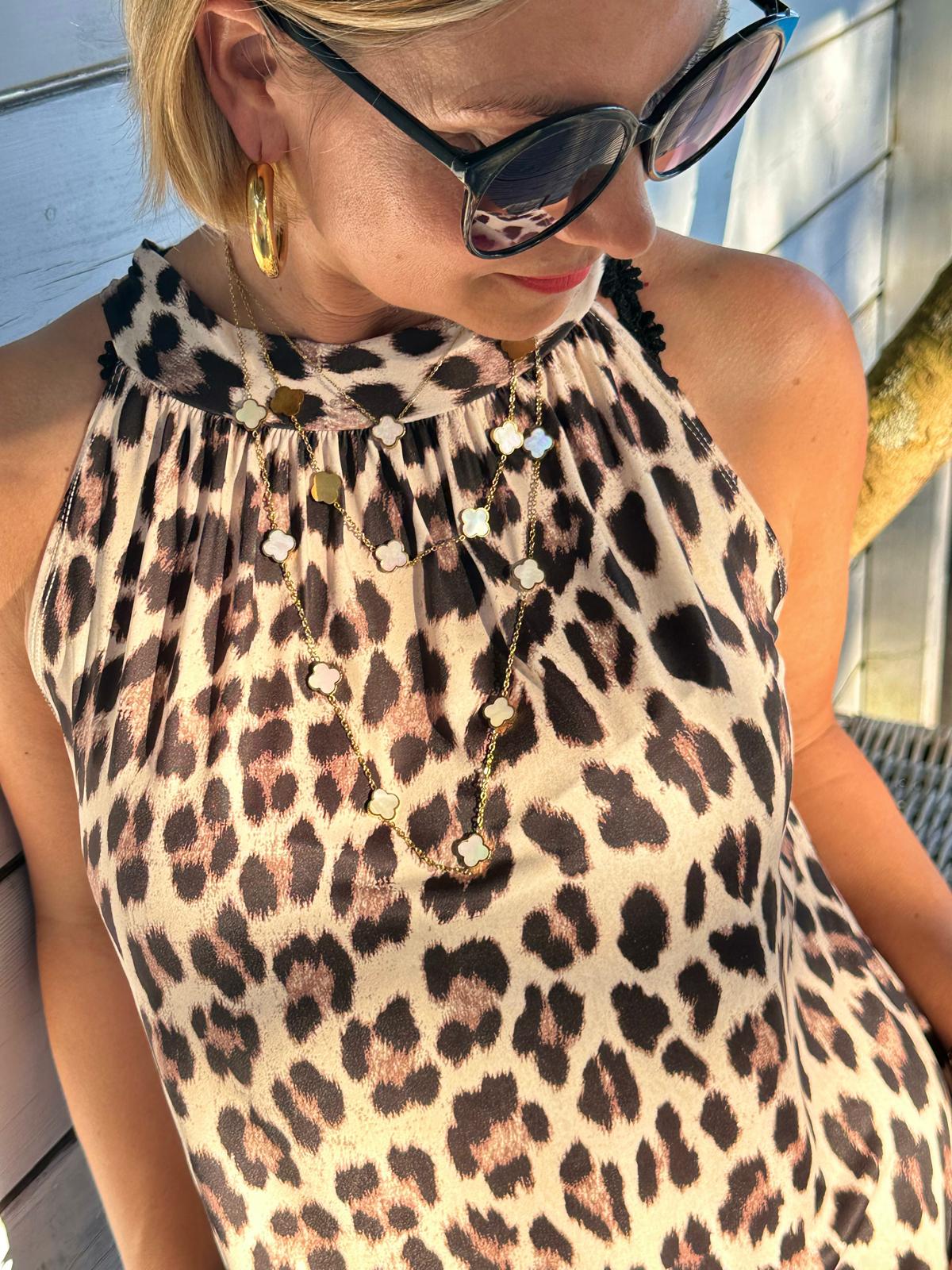 Kurzes Sommerkleid "LEOPARD"