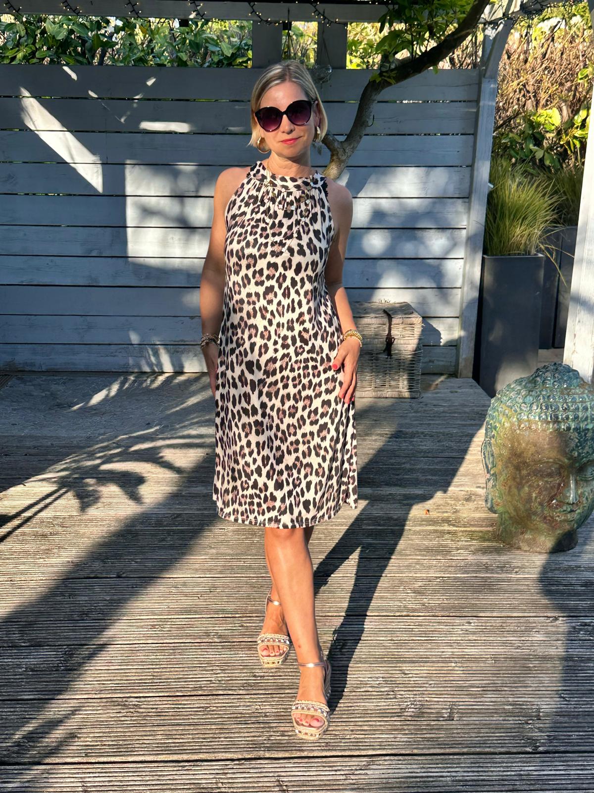 Kurzes Sommerkleid "LEOPARD"