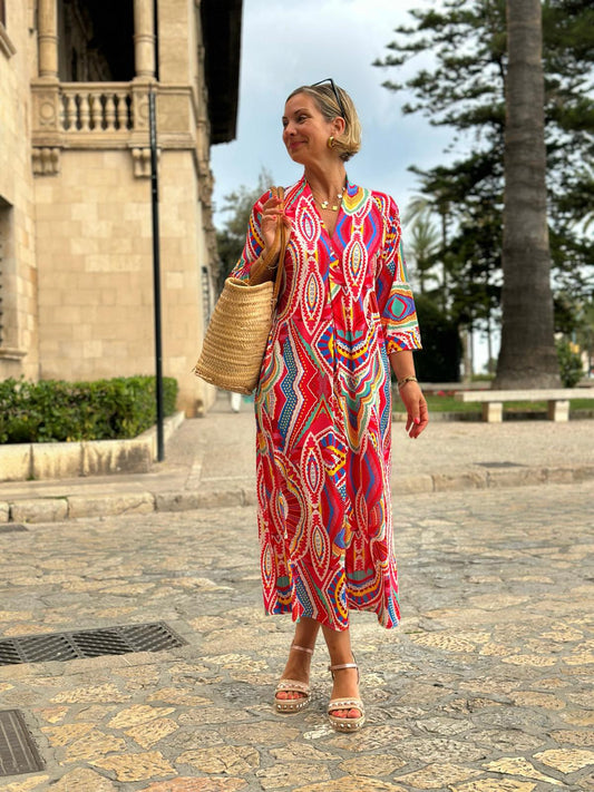 Sommerliches Onesize Kofferkleid "LIVA"