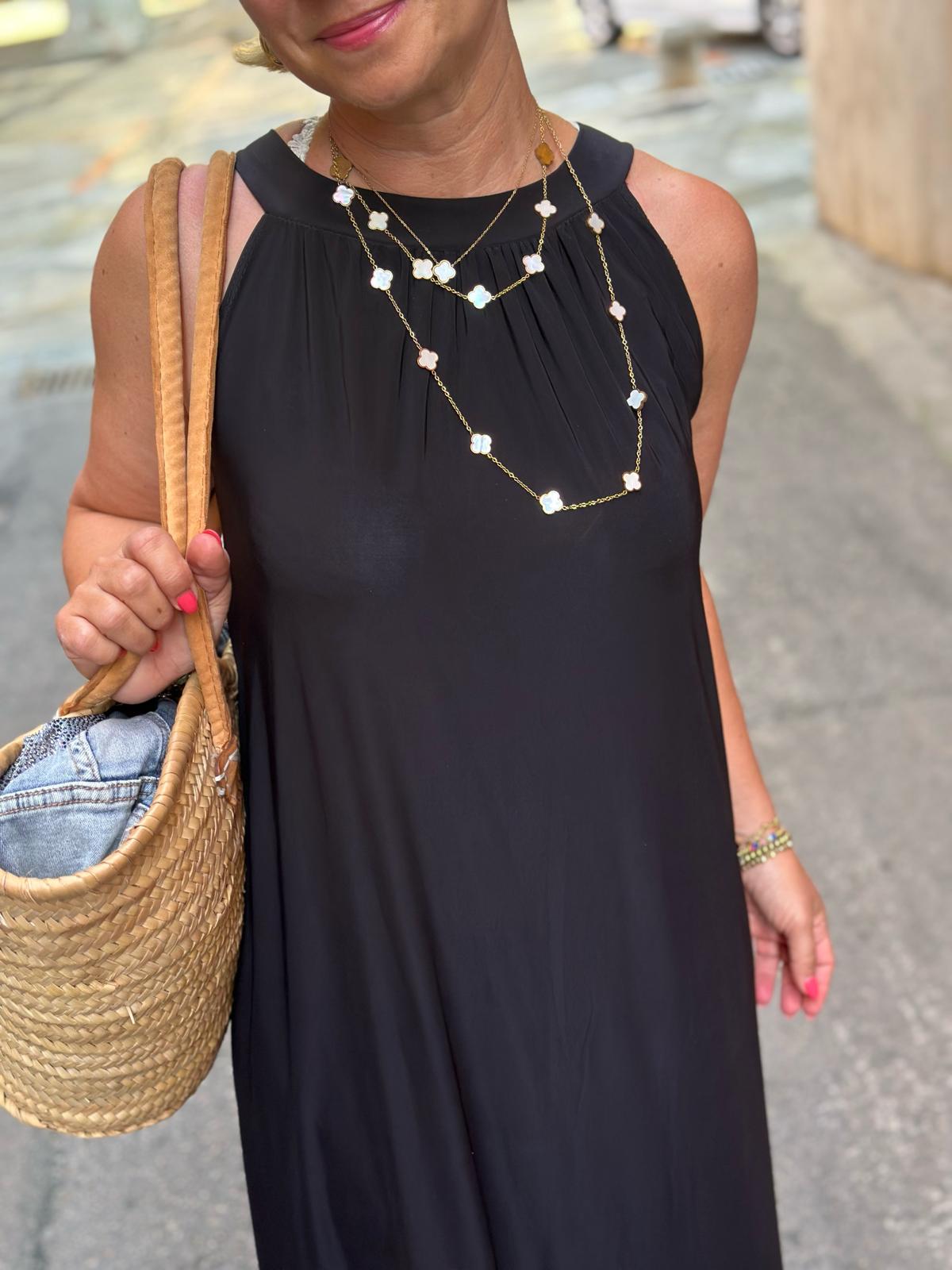 Langes Sommerkleid "CLASSY BLACK"